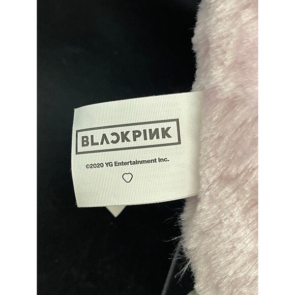 BlackPink Heart Shape Pink Plush Music Light up Pillow by YG Entertainment 2020 - Picture 3 of 5